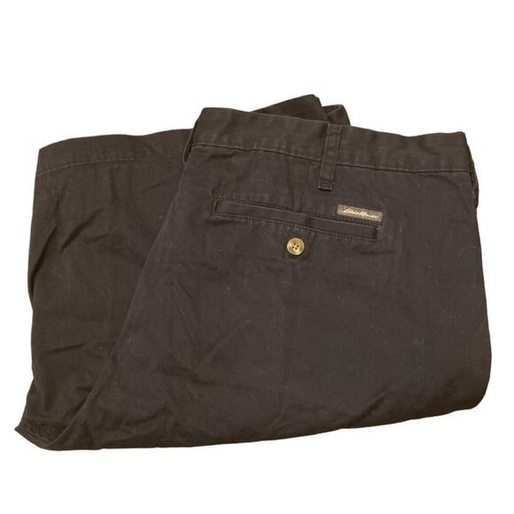 Eddie Bauer Men’s 46R black shorts.side/back pockets. Preworn but still great. - Picture 1 of 8